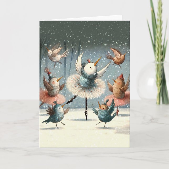 Snow Dance Card (Front)