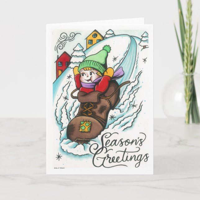 Snow day! card (Front)