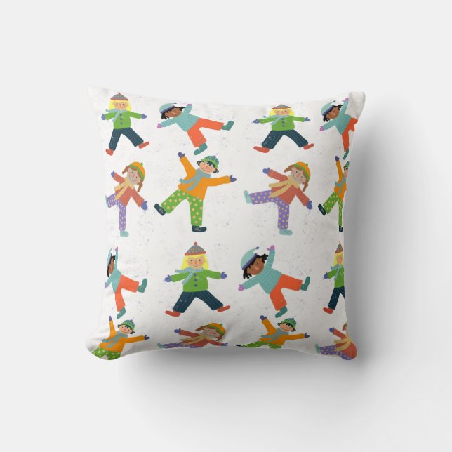 Snow Day Cushion (Front)