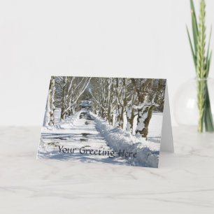 Snow Day Greeting Card