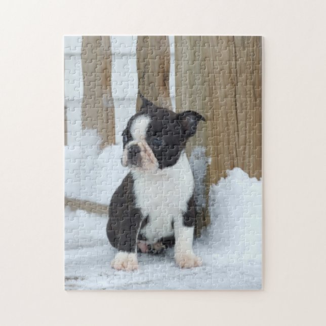 Snow Day Jigsaw Puzzle (Vertical)