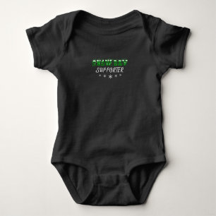 Snow Day Supporter Merry Christmas Baby Bodysuit