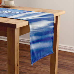 Snow Diamonds Table Runner