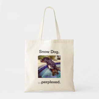 Snow Dog, ...perplexed Tote Bag