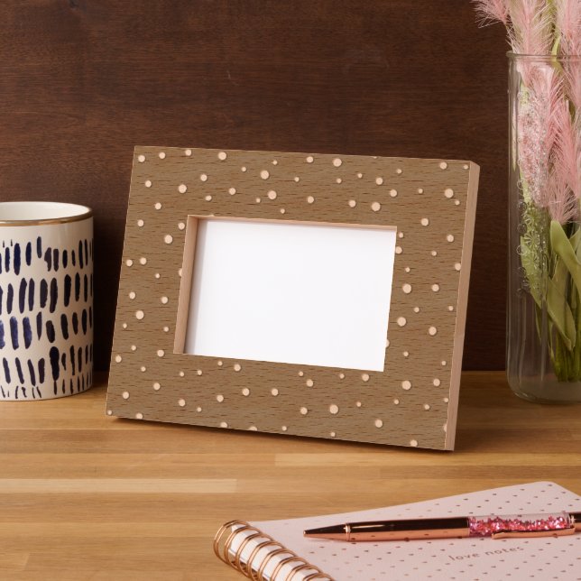 Snow Dots Etched Frames (Left)