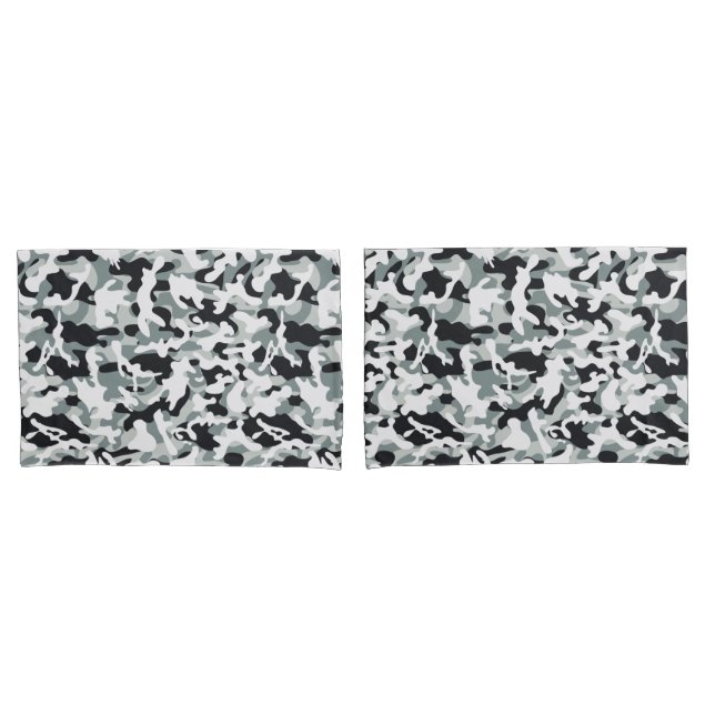 Snow Dust Camouflage Pillowcase (Front-Set)