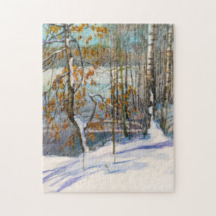 Snow fell jigsaw puzzle