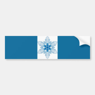 snow_flake bumper sticker
