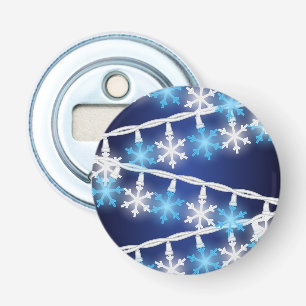 Snow Flake Lights Bottle Opener