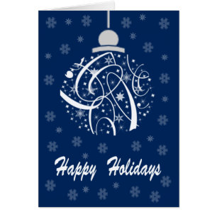 Snow Flake Ornament Greeting Card