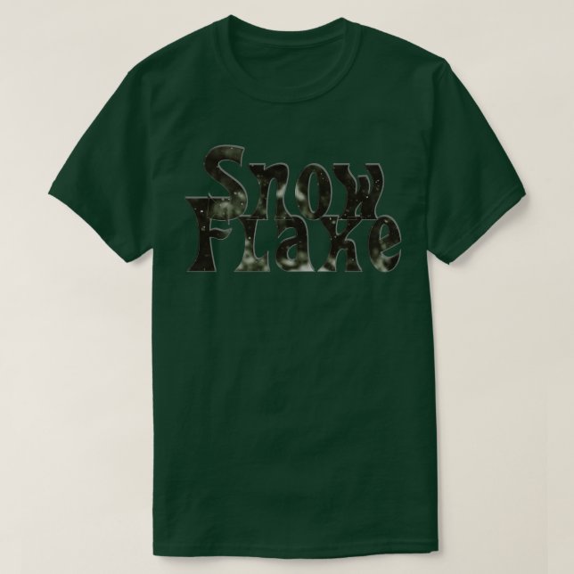 Snow Flake T-Shirt (Design Front)