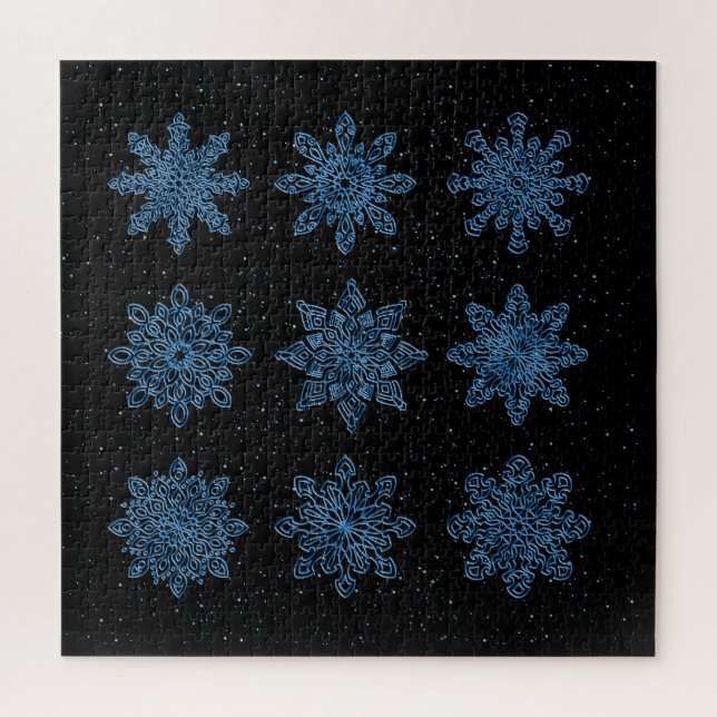 Snow Flakes Jigsaw Puzzle,676 pcs Puzzle (Vertical)