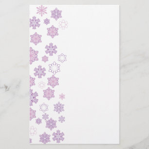 Snow-Flakes- Stationery