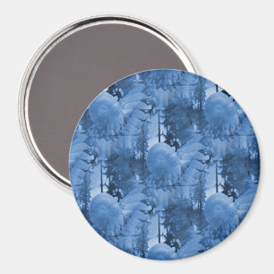 Snow flowers..... magnet