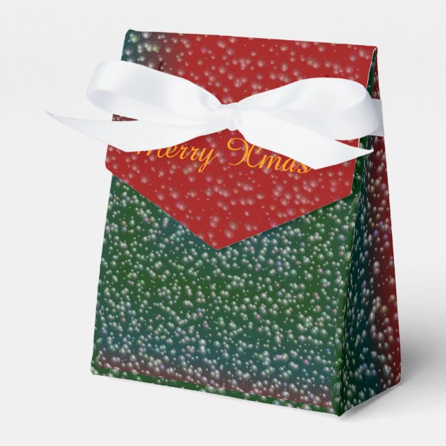 Snow Flurries>Xmas Favour Box (Front Side)