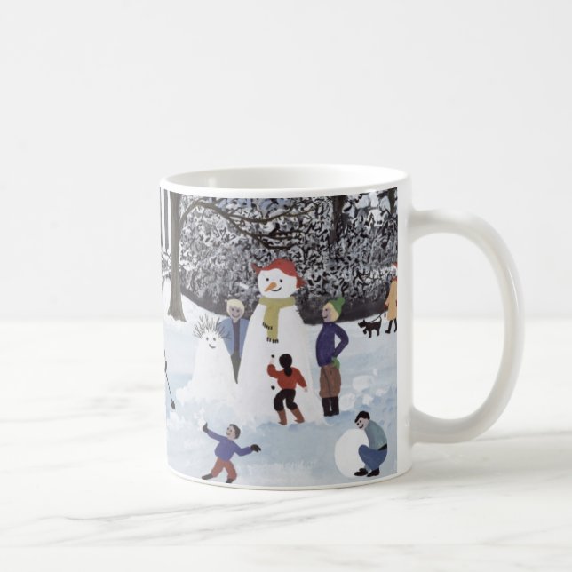 Snow Follies Coffee Mug (Right)