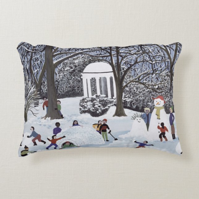 Snow Follies Decorative Cushion (Front)