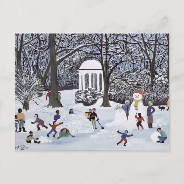 Snow Follies Postcard (Front)