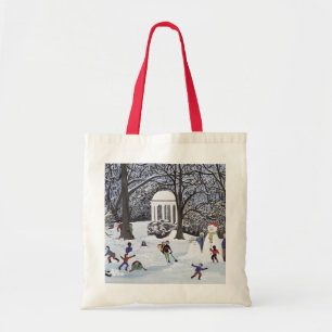 Snow Follies Tote Bag