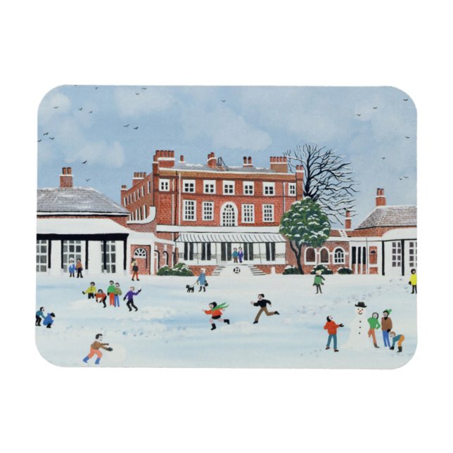 Snow Fun 1991 Magnet (Horizontal)