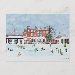 Snow Fun 1991 Postcard