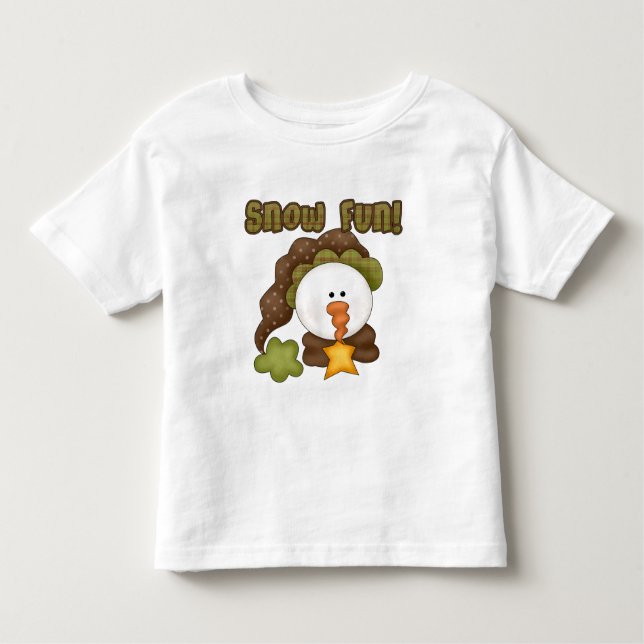 Snow  Fun One Tshirts and Gifts (Front)