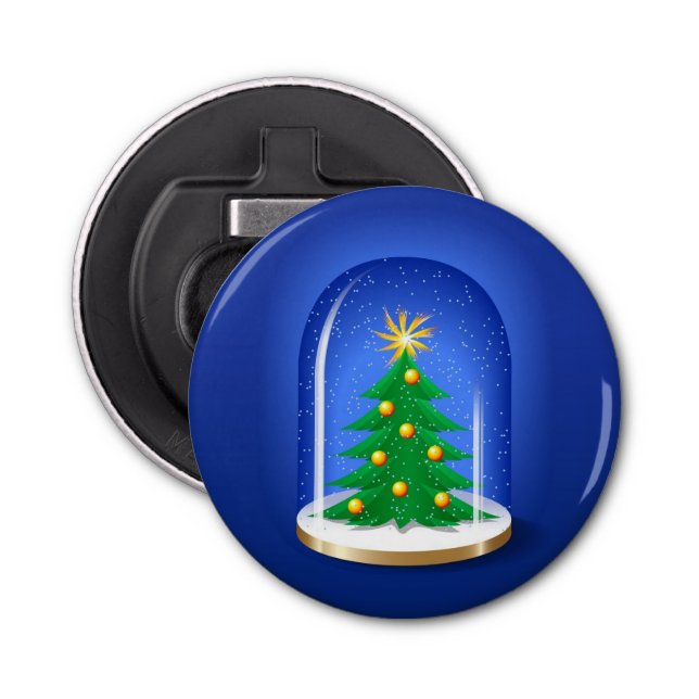 Snow Globe Bottle Opener (Front)