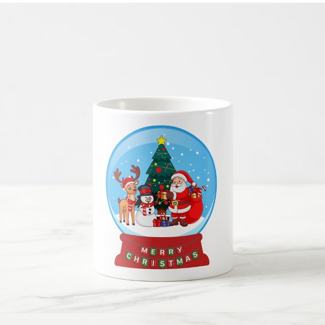 Snow Globe Christmas Ceramic Mug (Creator Uploaded)