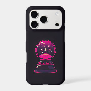 Snow Globe Sparkle iPhone Case   Y2K Glitter