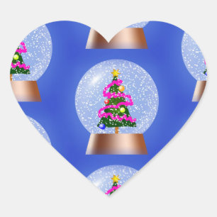 snow globe stickers
