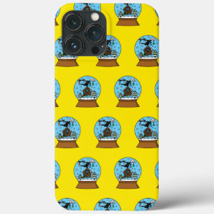 Snow Globe with Blackbird Singing iPhone 13 Pro Max Case