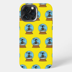 Snow Globe with Blackbird Singing iPhone 13 Pro Max Case