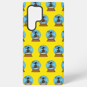 Snow Globe with Blackbird Singing Samsung Galaxy Case