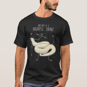 Snow Hognose Snake Anatomy, Funny Cute Pet Mum Rep T-Shirt