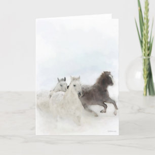 Snow Horses Card