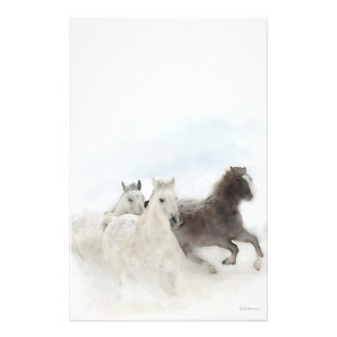 Snow Horses - Stationary Stationery