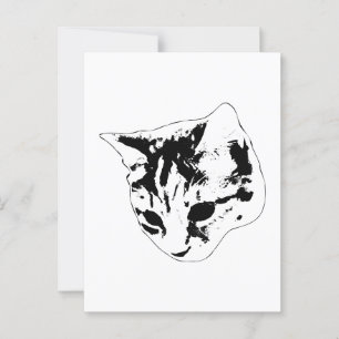 Snow-Hushed Hello Postcard
