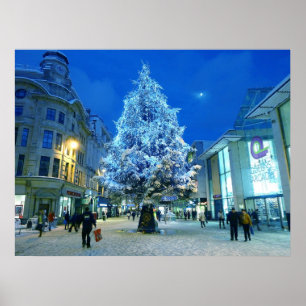 Snow in Cardiff Poster