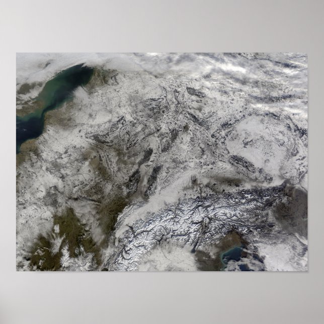 Snow in Europe Poster (Front)