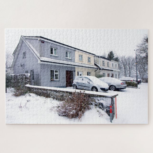 Snow in Galway Jigsaw Puzzle (Horizontal)