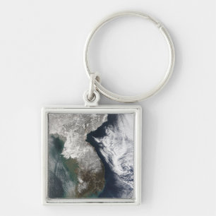 Snow in Korea Key Ring