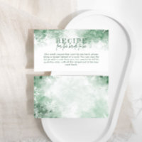 Snow in Love Bridal Shower Recipe For Bride