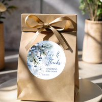 Snow in love winter bridal shower favours