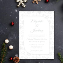 Snow In Love Winter Wedding