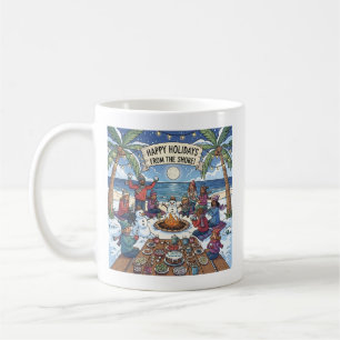 Snow in the Seashore Coffee Mug