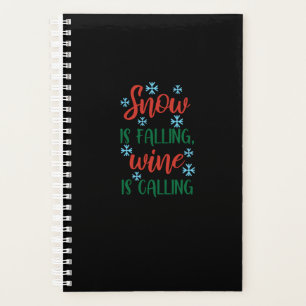 Snow is falling, wine is calling(1) planner