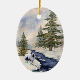 Snow Kees Porcelain Ornament