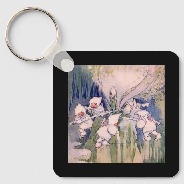 snow key ring (Front)