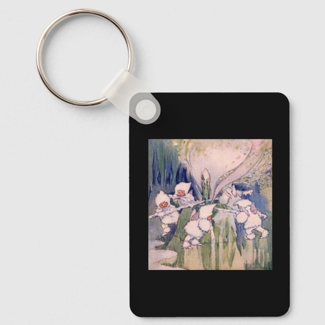 snow key ring (Front)
