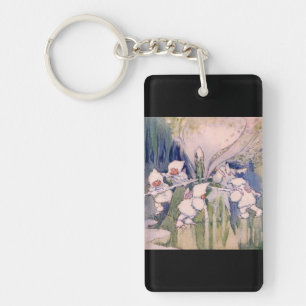 snow key ring